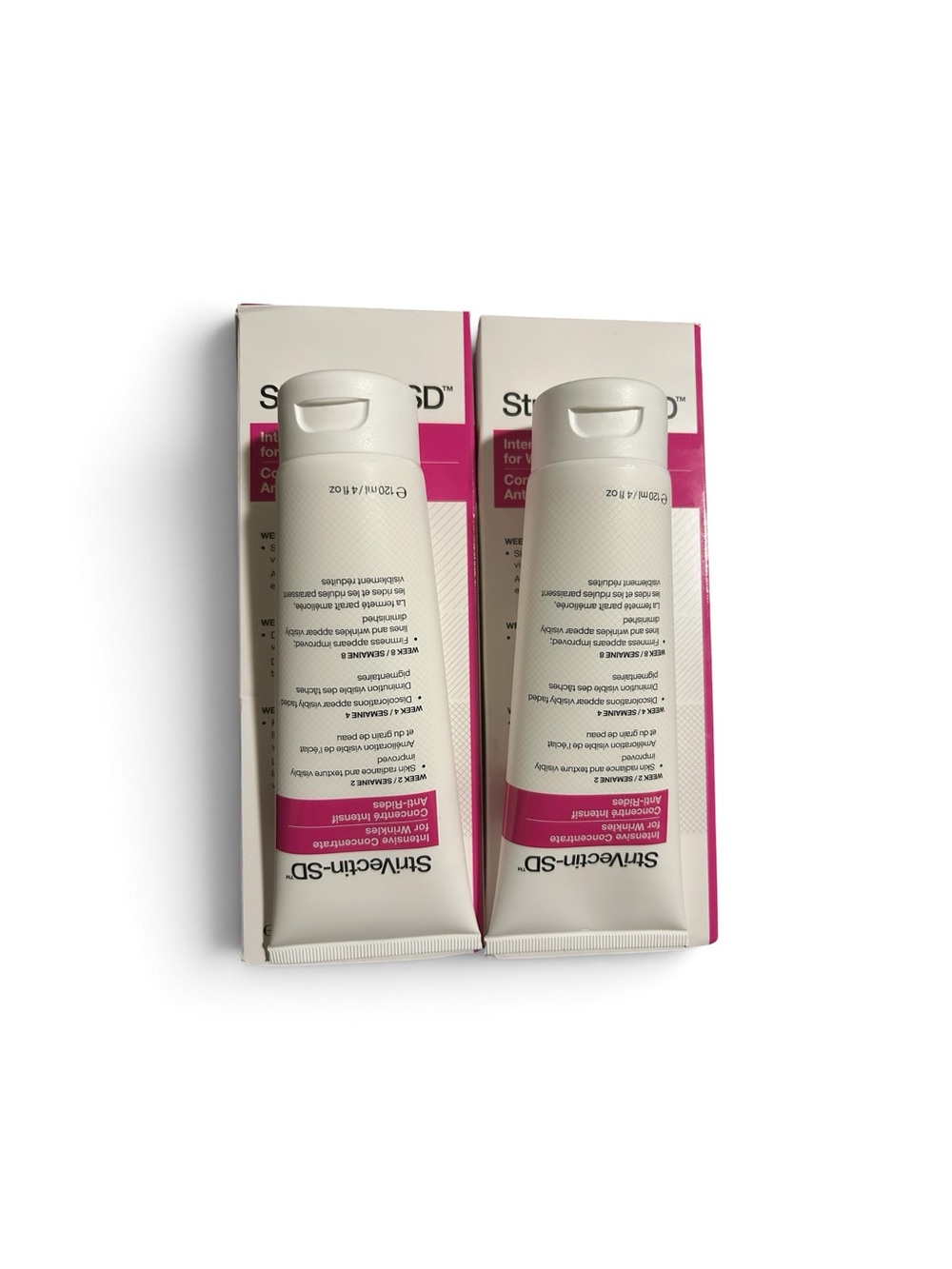 2 Strivectin-SD Intensive Concentrate for Wrinkle 4 oz/120 ml Each NWT